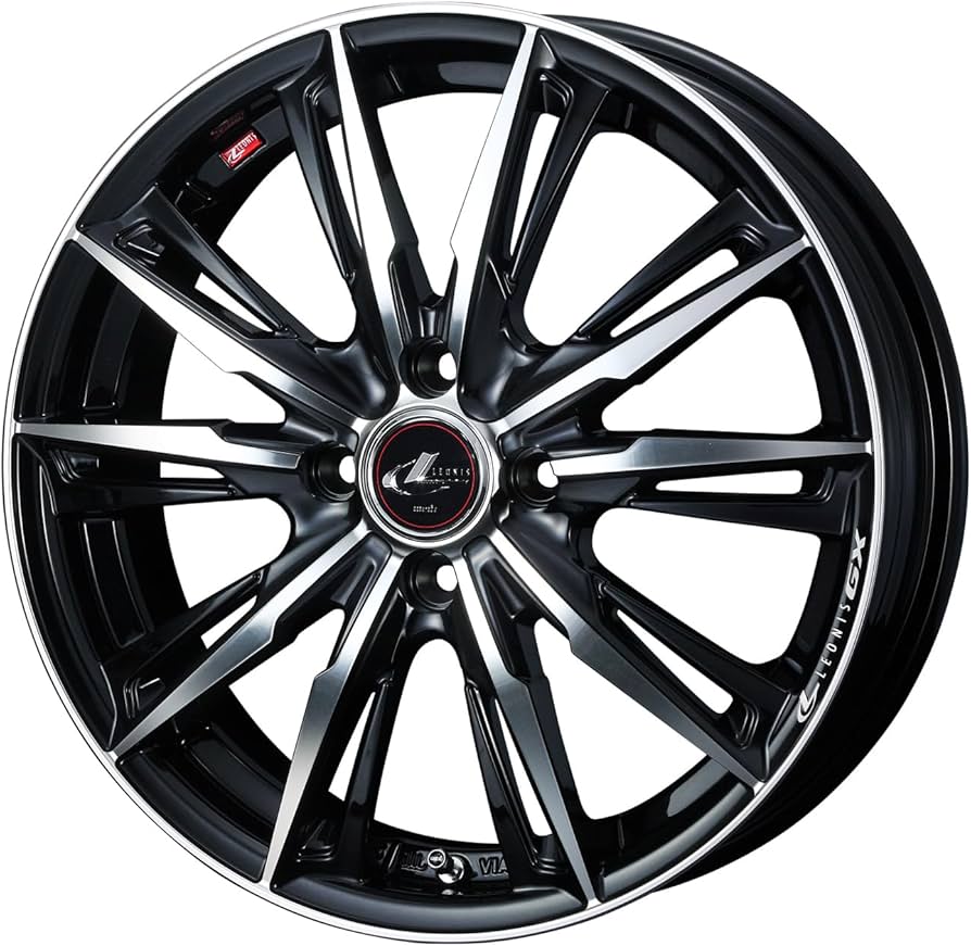 Amazon.co.jp: Weds LEONIS GX 14インチ 4H PCD100 4.5J +45 PBMC